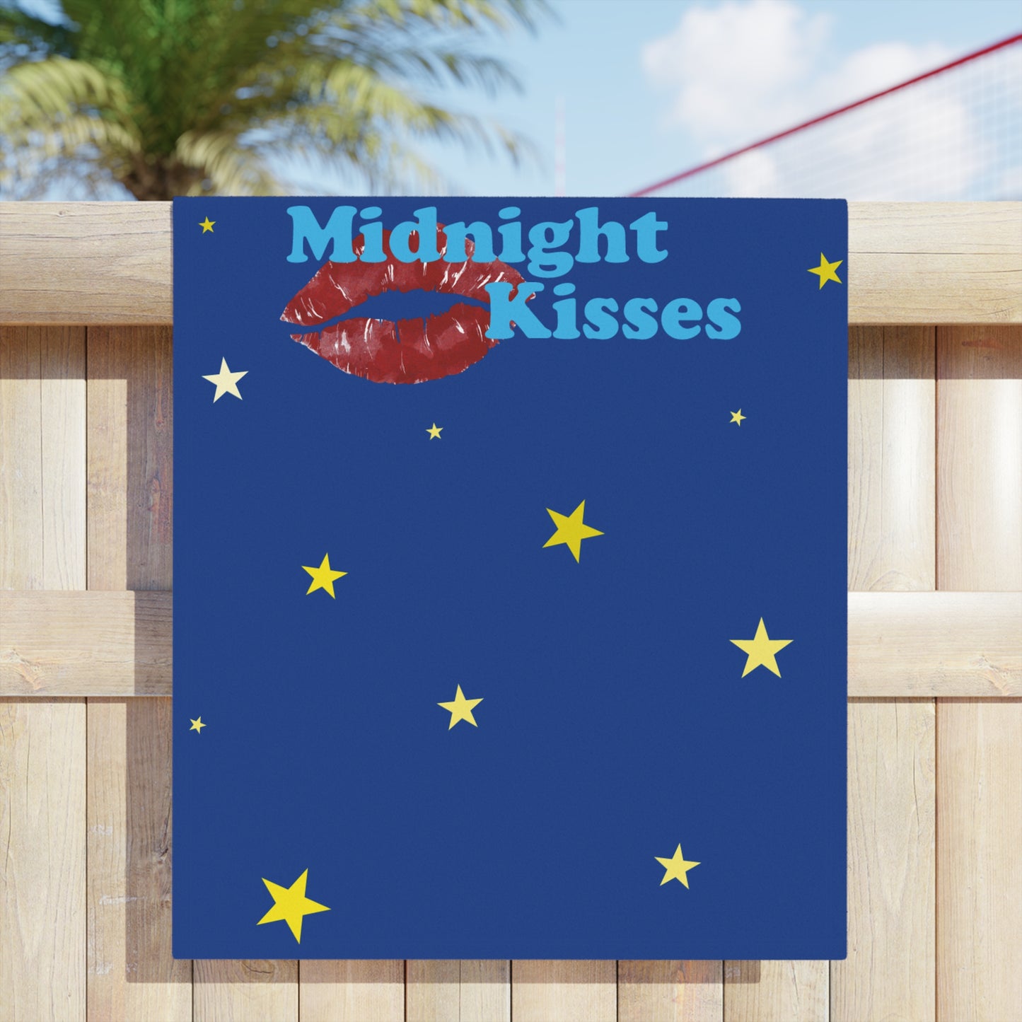 Midnight Kisses - Beach Towel