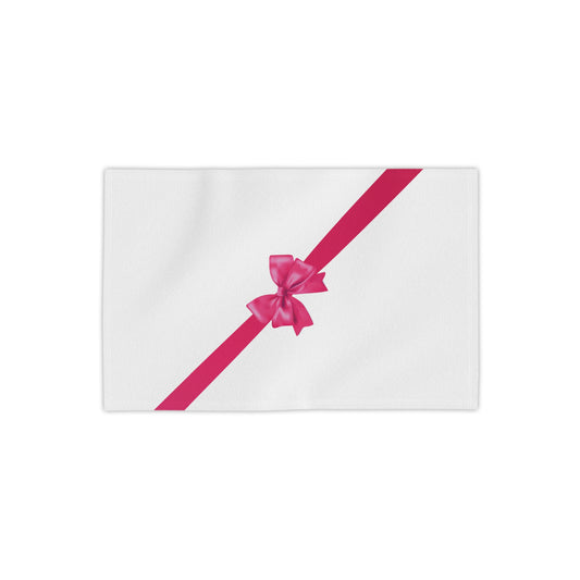 Pink Bow - Beach Towels
