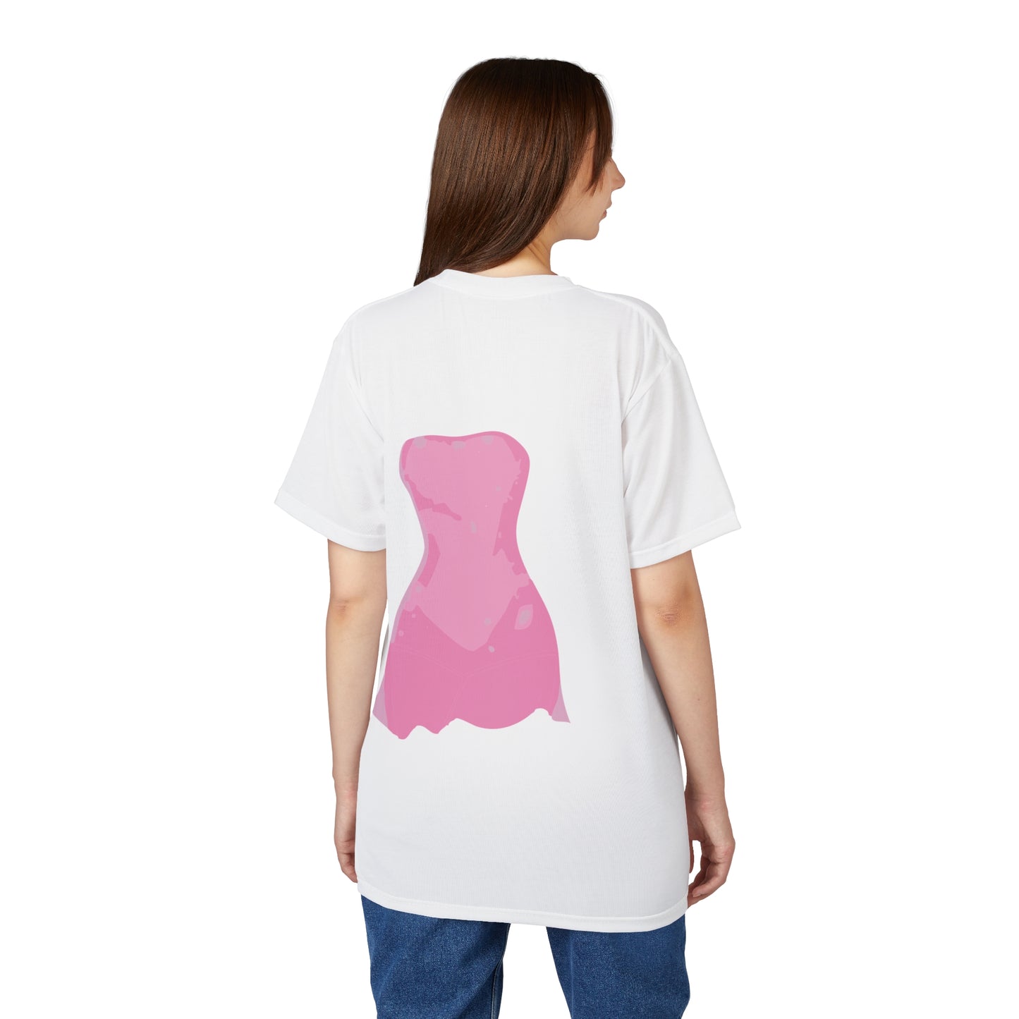 Pink Heart Dress - T-shirt