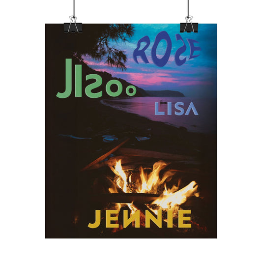 ROSE, JISOO, LISA AND JENNIE Elements - Poster