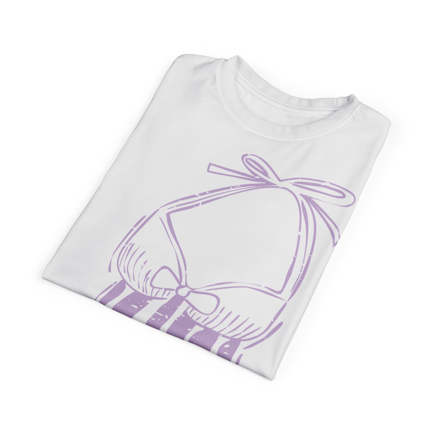 Purple Lingerie Dress - T-shirt