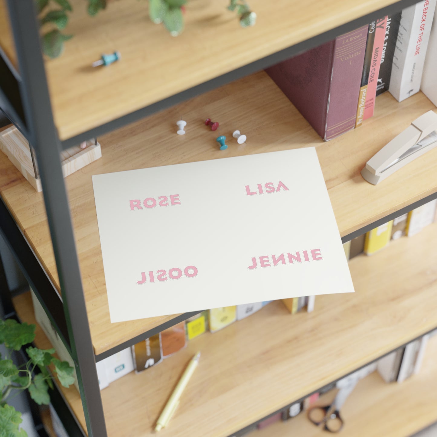 ROSE, LISA, JISOO AND JENNIE - Sticker sheet