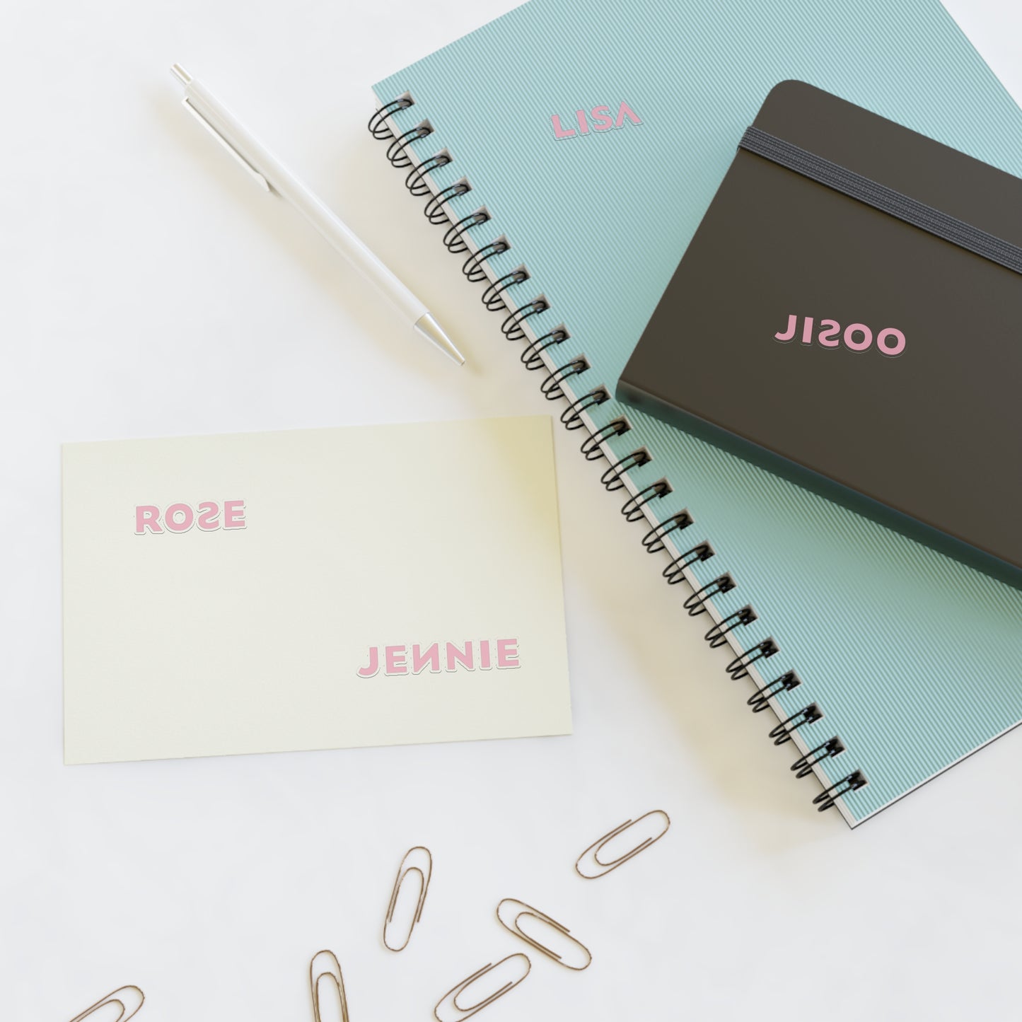 ROSE, LISA, JISOO AND JENNIE - Sticker sheet