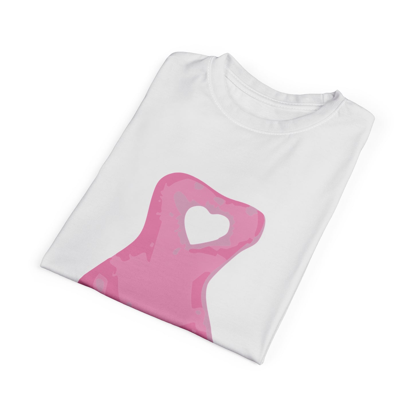 Pink Heart Dress - T-shirt