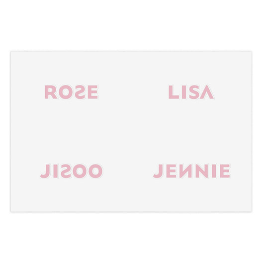 ROSE, LISA, JISOO AND JENNIE - Sticker sheet