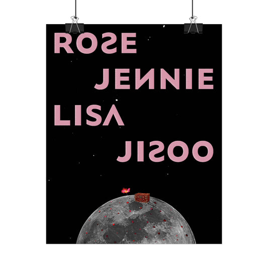 ROSE, JENNIE, LISA AND JISOO Moon - Poster