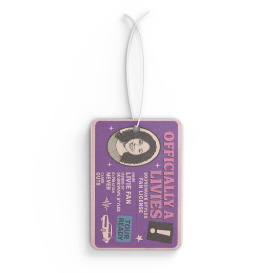 Car air freshener - Driver's license - New Car