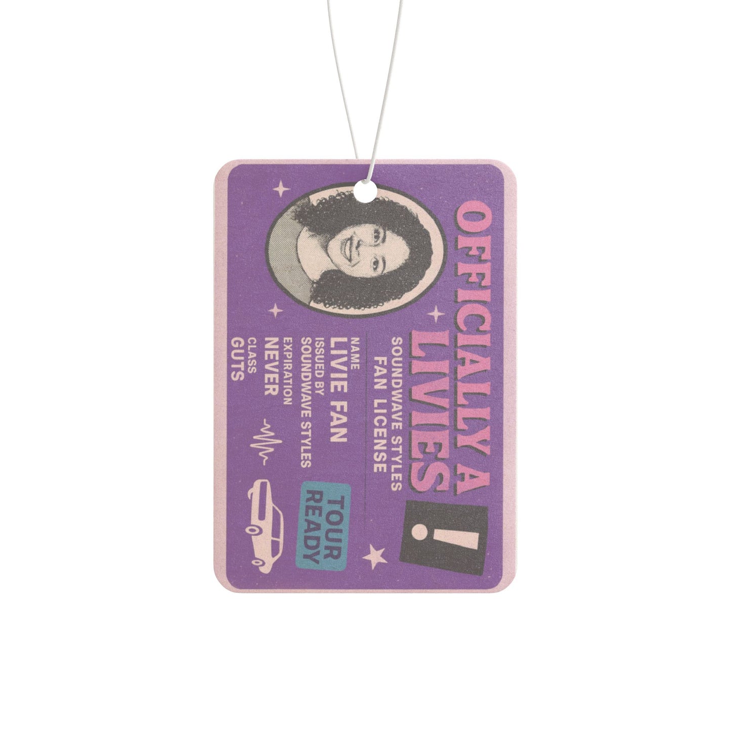 Car air freshener - Driver's license - New Car