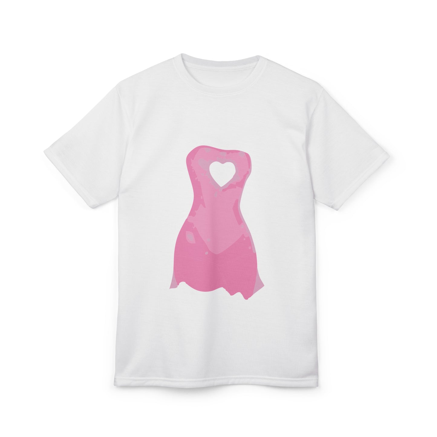 Pink Heart Dress - T-shirt