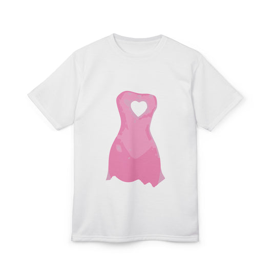 Pink Heart Dress - T-shirt